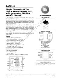 CAT5140ZI-00-GT3 Datasheet Cover
