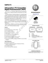 CAT5171TBI-00GT3 Datasheet Cover