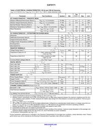 CAT5171TBI-00GT3 Datasheet Page 3