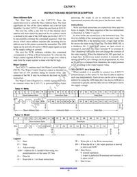 CAT5171TBI-00GT3 Datasheet Page 11