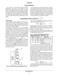 CAT5172TBI-50GT3 Datasheet Page 8