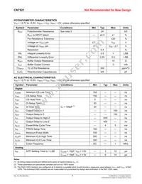 CAT521WI-T3 Datasheet Page 4