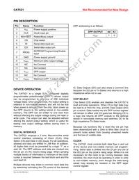 CAT521WI-T3 Datasheet Page 6