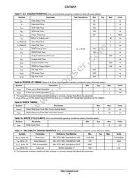 CAT5251WI-50-T1 Datasheet Page 6