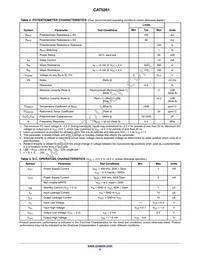 CAT5261YI-50-T2 Datasheet Page 5