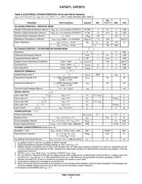 CAT5273ZI-50-GT3 Datasheet Page 3