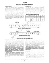 CAT5409YI50 Datasheet Page 9