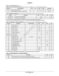 CAT5411YI50 Datasheet Page 6