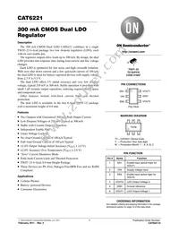 CAT6221-MGTD-GT3 Datasheet Cover