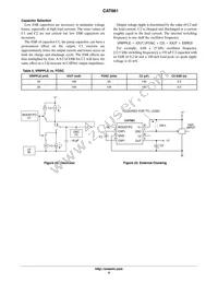 CAT661EVA-GT3 Datasheet Page 9