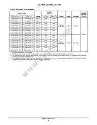 CAT810ZTBI-T3 Datasheet Page 9