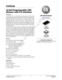 CAT9532WI-T1 Datasheet Cover