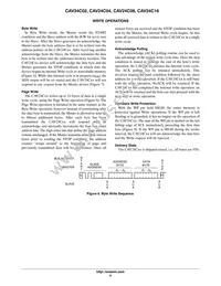 CAV24C08YE-GT3 Datasheet Page 6