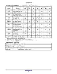 CAV24C128WE-GT3 Datasheet Page 3