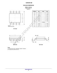 CAV24C128WE-GT3 Datasheet Page 9