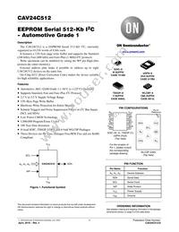 CAV24C512YE-GT3 Datasheet Cover