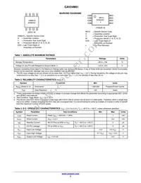 CAV24M01YE-GT3 Datasheet Page 2
