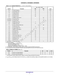 CAV25040YE-GT3 Datasheet Page 3