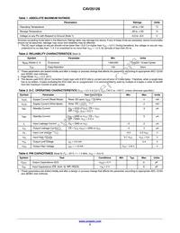 CAV25128YE-GT3 Datasheet Page 2