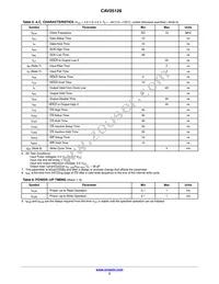 CAV25128YE-GT3 Datasheet Page 3