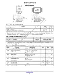 CAV25160YE-GT3 Datasheet Page 2