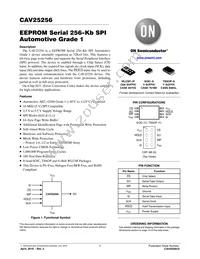 CAV25256YE-GT3 Datasheet Cover