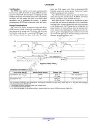 CAV25320YE-GT3 Datasheet Page 10