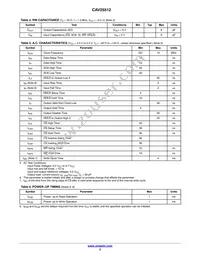 CAV25512YE-GT3 Datasheet Page 3