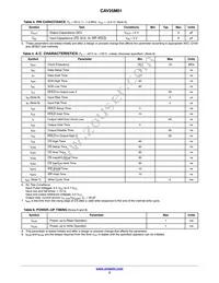 CAV25M01YE-GT3 Datasheet Page 3