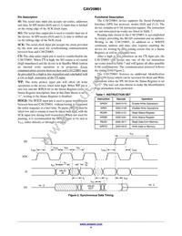 CAV25M01YE-GT3 Datasheet Page 4