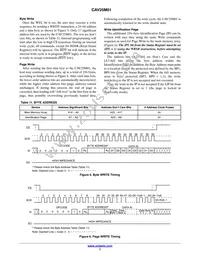 CAV25M01YE-GT3 Datasheet Page 7