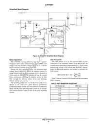 CAV4201TD-GT3 Datasheet Page 8