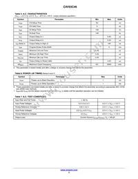CAV93C46YE-GT3 Datasheet Page 3