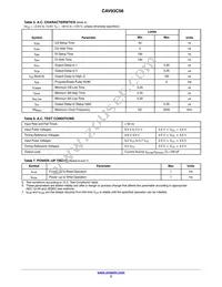 CAV93C56YE-GT3 Datasheet Page 3