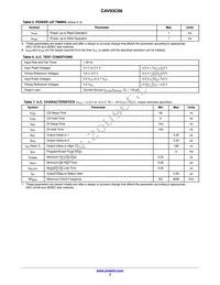 CAV93C66YE-GT3 Datasheet Page 3