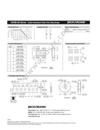 CAY06-270J2AS Datasheet Page 2