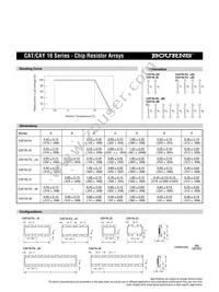 CAY16-220J4GLF Datasheet Page 2