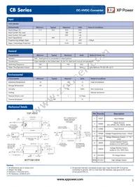 CB101N Datasheet Page 2