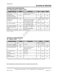 CBC3105-R4C Datasheet Page 6