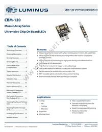 CBM-120-UV-C14-GB365-22 Datasheet Cover