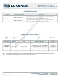 CBM-120-UV-C14-GB365-22 Datasheet Page 3