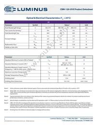 CBM-120-UV-X31-M380-22 Datasheet Page 5