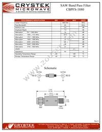 CBPFS-1880 Datasheet Page 2