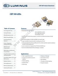 CBT-90-B-C11-KJ301 Datasheet Cover