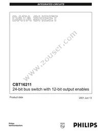 CBT16211DL Datasheet Page 2