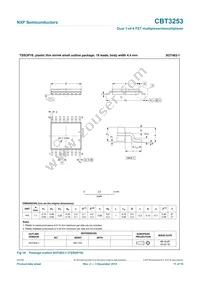 CBT3253DS Datasheet Page 11