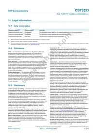 CBT3253DS Datasheet Page 13