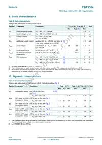 CBT3384DK Datasheet Page 4