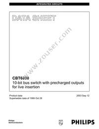 CBT6800PW,118 Cover