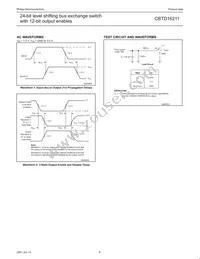 CBTD16211DGG Datasheet Page 7